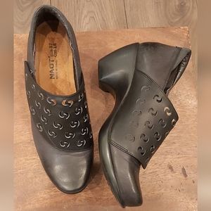 Naot Precious lazer flap loafers